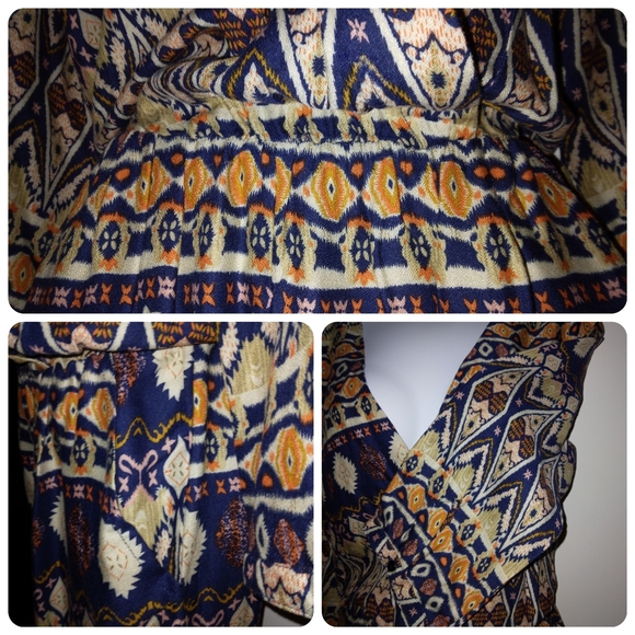 ONLY (Asos) NWT Geo Tribal Printed Jumpsuit - Picture 6 of 13